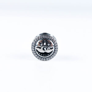 Srebrna zawieszka charms dzień noc